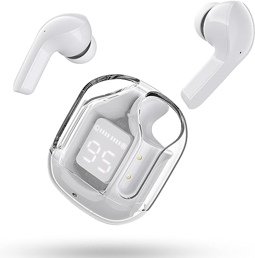 T6 Crystal Wireless Earphones - Luxoras