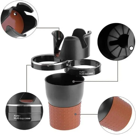 Auto Multi Cup Holder - Luxoras