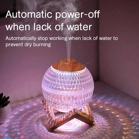 Household Bedroom Crystal Ball Humidifier Desktop - Luxoras