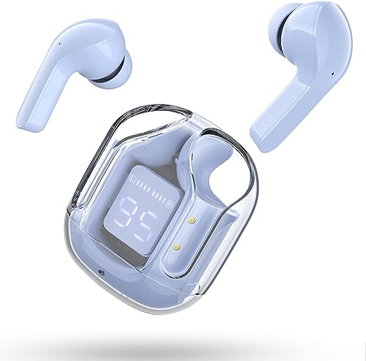 T6 Crystal Wireless Earphones - Luxoras