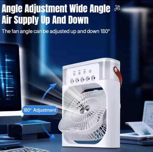 Cooling Fan With Ice Luxoras